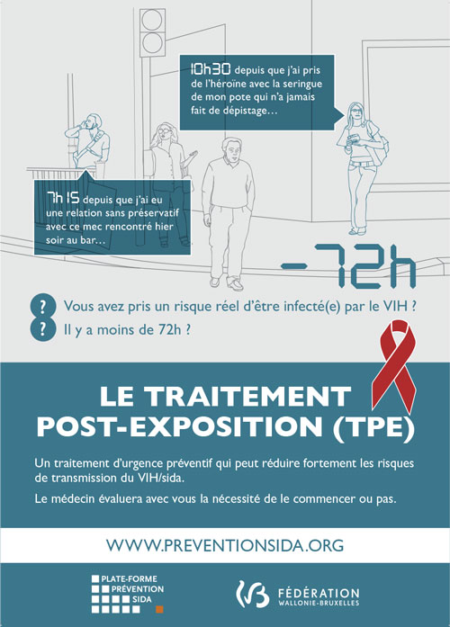 Affiche TPE Plate Forme Prévention Sida