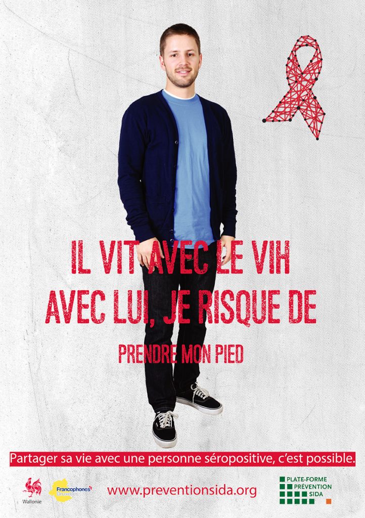 Affiches Partager sa vie avec une personne séropositive, c'est possible ...