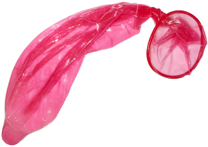préservatif rose