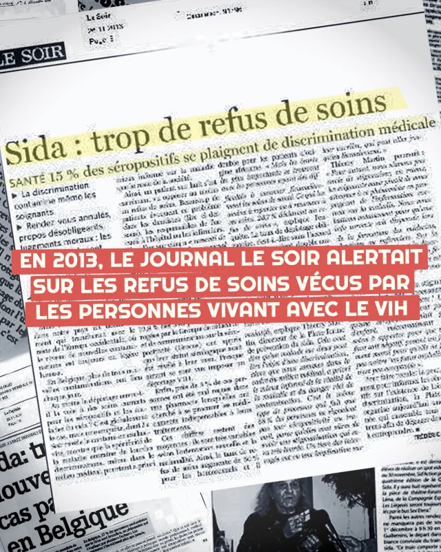 📰 Pour aller plus loin sur ces coupures de presse ⬇️

1. Aujourd'hui, de nombreuses personnes vivant avec le VIH témoignent encore de discriminations de la part des professionnelles de santé, notamment des dentistes. Des refus de soins, des rendez-vous reportés en fin de journée, des propos déplacés, des questions inappropriées...
Ces discriminations sont principalement liées à des peurs irrationnelles, des idées reçues par rapport au virus ainsi qu'un manque d'informations.

2. Aujourd'hui, grâce aux progrès médicaux, les personnes vivant avec le VIH ont une espérance de vie proche de celle de tout le monde. Mais les assurances n'en tiennent toujours pas compte. Lors d'un achat immobilier, par exemple, beaucoup d'assurances exigent une surprime (montant à payer en plus aux personnes vivant avec le VIH. Certaines personnes séropositives témoignent même de refus catégoriques lorsqu'elles demandent une assurance-vie.

3. Aujourd'hui, grâce aux traitements, le VIH/ sida n'est plus une maladie mortelle. C'est une maladie chronique et les personnes vivant avec le VIH ont une espérance de vie proche de celle de tout le monde. Le VIH/sida suscite donc moins de crainte, ce qui entraine une baisse de l'utilisation du préservatif, pourtant essentielle pour se protéger du VIH, mais aussi des autres infections sexuellement transmissibles.

 #vih #journeemondiale #santé #prevention #solidarite #preservatif #stopsérophobie