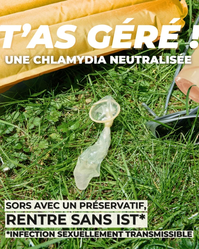 😶 La chlamydia, ça passe souvent inaperçu… mais ce n’est pas inoffensif. 
C’est une des IST les plus fréquentes chez les – de 26 ans et elle est souvent sans symptôme. Non traitée, elle peut avoir des conséquences, notamment sur la fertilité.

La seule façon de savoir ? 👉 Se faire dépister.

Bonne nouvelle : c’est rapide, indolore et gratuit dans plein d’endroits.
💡 Clique sur le lien en bio pour trouver un lieu de dépistage près de chez toi.

#Chlamydia #Dépistage #Santé #IST #Prévention #Préservatif #sorsavecunpreservatif