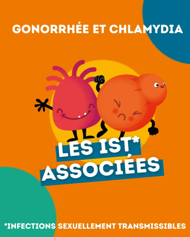 🫱🏽‍🫲🏾 Saviez-vous que la gonorrhée et la chlamydia sont fréquemment associées ? Heureusement, les deux IST se soignent bien 🤩

 #ist #depistage #traitement #prevention #gonorrhée #santé