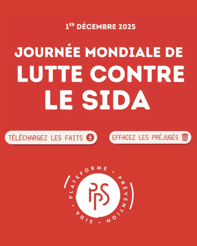 🔴 1er décembre | JOURNÉE MONDIALE DE LUTTE CONTRE LE SIDA 

Comme chaque année, la Journée Mondiale de Lutte contre Sida est l'occasion de mettre l'accent sur l'importance de la lutte contre l'épidémie de VIH/Sida. 

MAIS AUSSI l'importance de la lutte contre la stigmatisation et la discrimination envers les personnes vivant avec le VIH qui sont TOUJOURS une réalité. 

Oui oui, en 2025, malgré le fait qu'une personne qui vit avec le VIH et suit son traitement a une charge virale indétectable, et donc ne TRANSMET PLUS le VIH (i =i, une charge virale indétectable est intransmissible), eh bien... il y a encore et toujours de la mésinformation, des préjugés et des rumeurs qui circulent. 

Ce n'est pas anodin. Ça fait du mal. 

❤️ Soyons bienveillant·es, soyons solidaires, soyons des allié·es.
Cette lutte, elle n'a pas lieu juste aujourd'hui, elle a lieu toute l'année. 

Vous qui nous suivez, vous êtes probablement au courant de tout ça. C'est pour cette raison qu'on vous demande de partager ce post, pour que vos proches et les gens qui vous suivent le voient et reçoivent cette information. Merci ❤️

 #téléchargezlesfaits #effacezlespréjugés #VIH #informezvous #journeemondialedeluttecontrelesida #respect👑 #vivreaveclevih #vih #sida