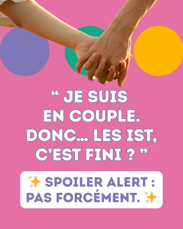 En couple donc impossible d'avoir une Infection Sexuellement Transmissible (IST) ? 🤔 
Pas vraiment ❌

#couple #relations #protection #prévention #depistage #ist